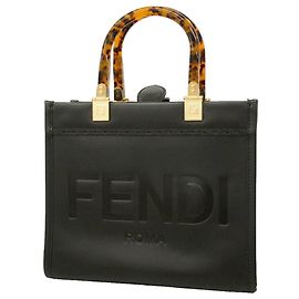 Sac à main Fendi Sunshine en cuir