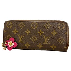 Louis Vuitton Monogram Portefeuille Clemence Long Wallet