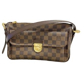 Borsa a tracolla Louis Vuitton Damier Ravello GM N60006 Ebene