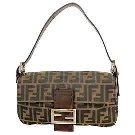 Bolso de mano bucket Fendi Zucca Mamma