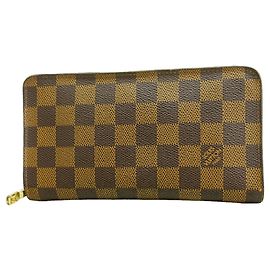 Louis Vuitton Damier Portemonnaie Zip Long Wallet