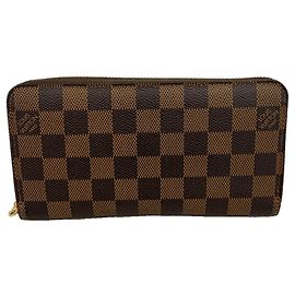 Louis Vuitton Damier Zippy Wallet N60015 Ebene Long