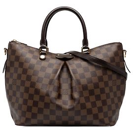 Louis Vuitton Brown Damier Ebene Siena MM