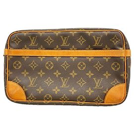 Borsa a Clutch Louis Vuitton Monogram Compiegne 28