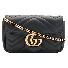Bolsa de Ombro Gucci GG Marmont Super Chain