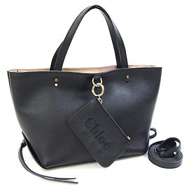 Borsa a mano Chloé Chloe Sense in pelle nera