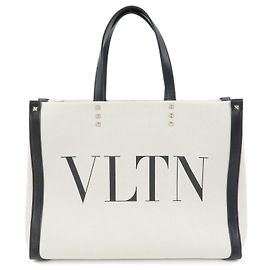 Valentino Garavani Grande Plage VLTN Canvas Medium