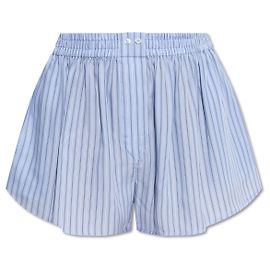 T By Alexander Wang Gestreifte Shorts