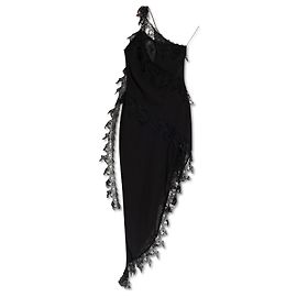 Blumarine Abito con inserti in pizzo