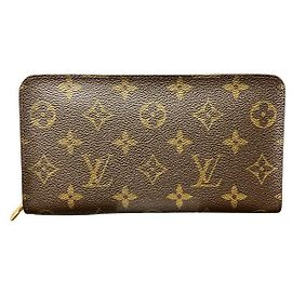 Louis Vuitton Monogram Portemonnaie Zip Long Wallet