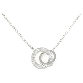 Collana Cartier Love in oro bianco e diamanti