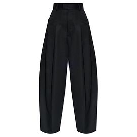 Dsquared2 Wollhose Palazzo Schwarz