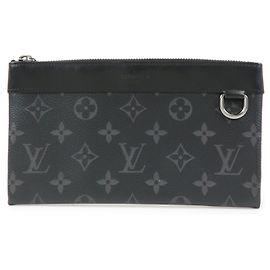 Louis Vuitton Discovery Pochette Monogram Eclipse Canvas PM