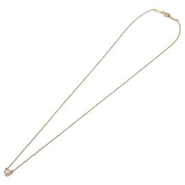 Tiffany & Co. Elsa Peretti Diamonds By The Yard Pendentif Or Jaune 18K avec Diamant .05CT