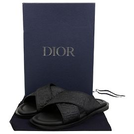 Sandali Dior Alia in pelle di vitello marrone