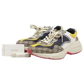 Gucci Rhyton Sneaker aus GG Supreme Canvas Multi Color