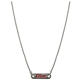 Dior Collana in argento Red Plate