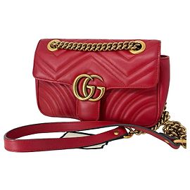 Gucci Borsa a tracolla e spalla Matelassé con catena