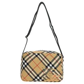 Burberry Borsa a tracolla in poliestere beige