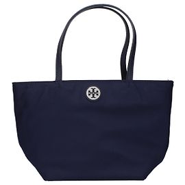 Borsa a mano in nylon blu Tory Burch