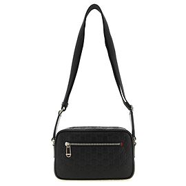 Gucci Sac crossbody en cuir de veau noir