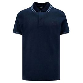 Etro Polo à manches courtes à rayures avec logo Pony brodé