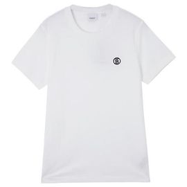 Burberry Baumwoll-T-Shirt mit Monogramm-Motiv
