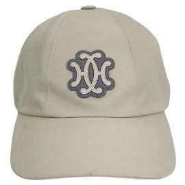 Hermès Casquette Baseball Serena Lift Logo Beige Craie