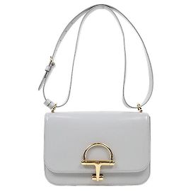 Gucci Borsa a tracolla Siena piccola in pelle grigia