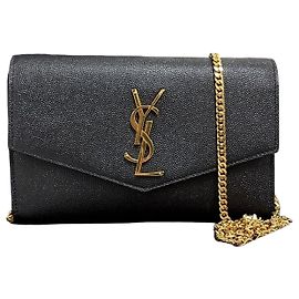 Autre Marque Borsa a Tracolla con Catena Uptown Borsa Crossbody Nera