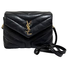 Autre Marque Borsa a tracolla Monogram Loulou Toy Shoulder Bag Black