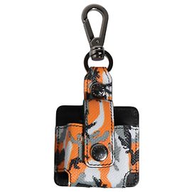 Dolce & Gabbana Custodia Airpods in pelle camouflage multicolore