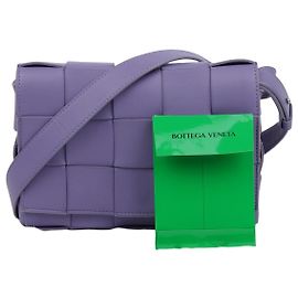 Bottega Veneta Borsa a tracolla Intrecciato Viola