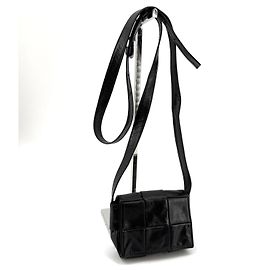 Bottega Veneta Borsa Cassette Mini in pelle