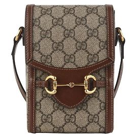 Gucci Borsa a tracolla Mini GG Supreme Horsebit