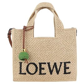 Loewe Charm per borsa Raffia Font Small Flower Bag Charm