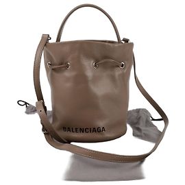 Balenciaga Saco de Ombro Tote com Cordão Everyday XS