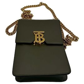 Burberry Mini Borsa Robin Cross con Catena Dorata