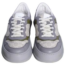 Gucci GG Supreme Sneaker Green Gray