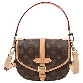 Louis Vuitton Saco de Ombro Tote Souvenir em Monogram Canvas