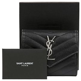 Autre Marque Portafoglio Compatto Monogram