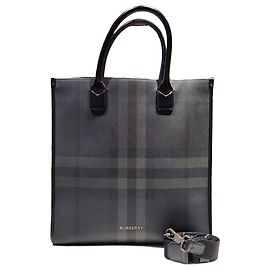 Burberry Borsa Tote Slim Vertical in Denim