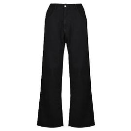 Maison Martin Margiela Pantalones anchos de algodón