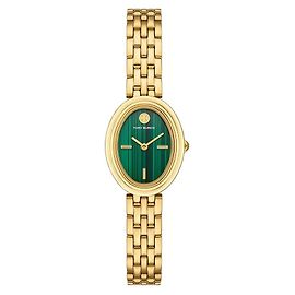 Tory Burch Metalluhr für Damen (The Oval)