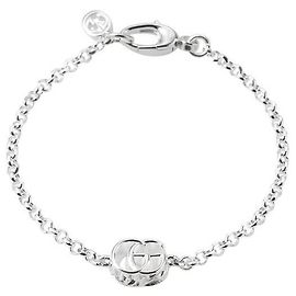 Gucci Bracciale GG Marmont Silver