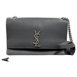 Autre Marque Sunset Medium Chain Shoulder Bag Gray
