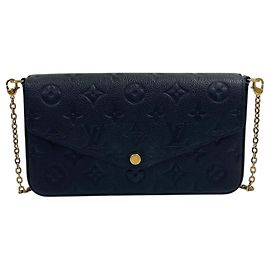 Louis Vuitton Borsa a tracolla Pochette Felicie Monogram Empreinte