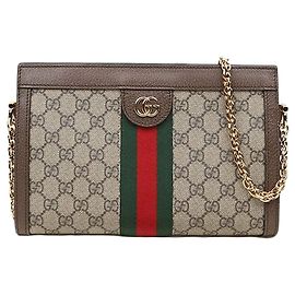 Gucci Borsa a tracolla Ophidia GG Small Brown
