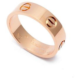 Cartier Love Ring Klassisches Modell Größe KS Roségold