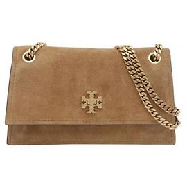 Tory Burch KIRA TURNLOCK Mini-Tasche aus Wildleder